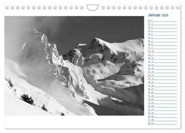 Produktbild: Region Oberstdorf - Kleinwalsertal und Nebelhorn (Wandkalender 2026 DIN A4 quer), CALVENDO Monatskalender