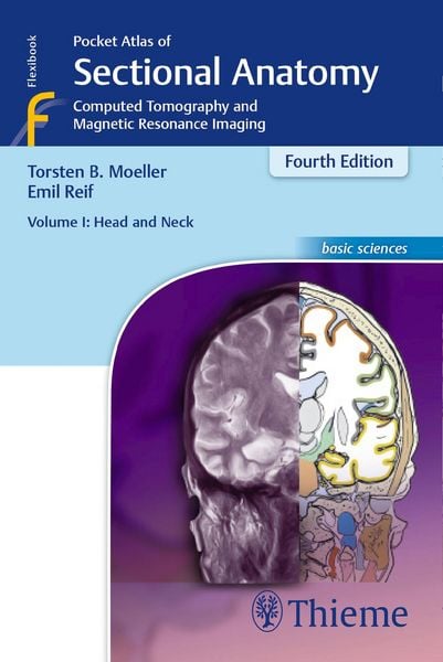 Produktbild: Pocket Atlas of Sectional Anatomy, Volume I: Head and Neck