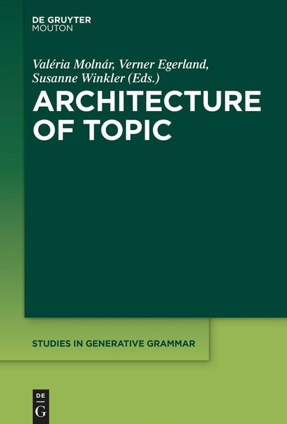Produktbild: Architecture of Topic