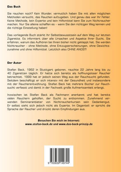 Produktbild: Ohne Angst Nichtraucher werden