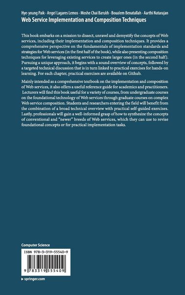Produktbild: Web Service Implementation and Composition Techniques