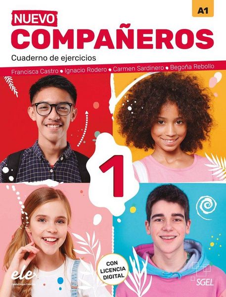 Produktbild: Nuevo Companeros 1 - Cuaderno de ejercicios + con licencia digital. Nueva Edicion. A1