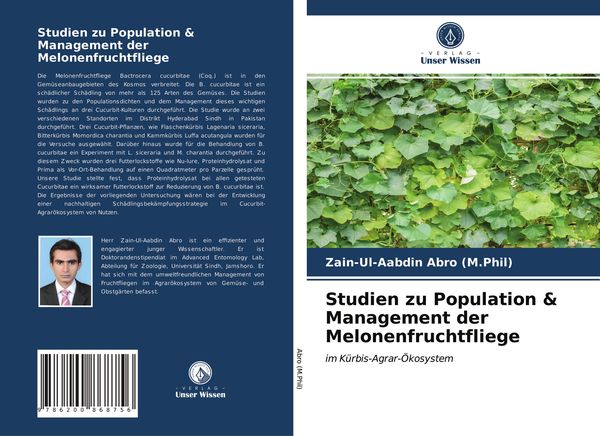 Produktbild: Studien zu Population & Management der Melonenfruchtfliege