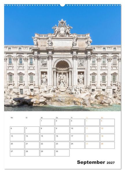 Produktbild: Rom - Kunst, Kultur und Geschichte (hochwertiger Premium Wandkalender 2027 DIN A2 hoch), Kunstdruck in Hochglanz