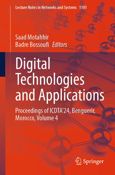 Produktbild: Digital Technologies and Applications