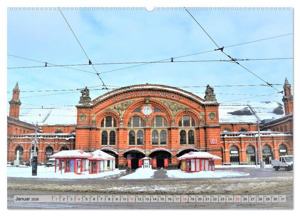 Produktbild: Hansestadt Bremen - Ein Stadtstaat an der Weser (hochwertiger Premium Wandkalender 2026 DIN A2 quer), Kunstdruck in Hochglanz