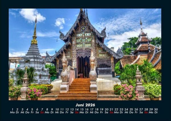 Produktbild: Tempel 2026 Fotokalender DIN A4