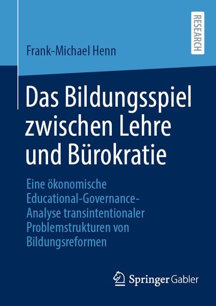Produktbild: Das Bildungsspiel zwischen Lehre und B&uuml;rokratie