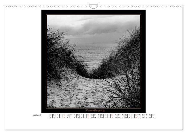 Produktbild: Wangerooge in Fine Art (Wandkalender 2026 DIN A3 quer), CALVENDO Monatskalender