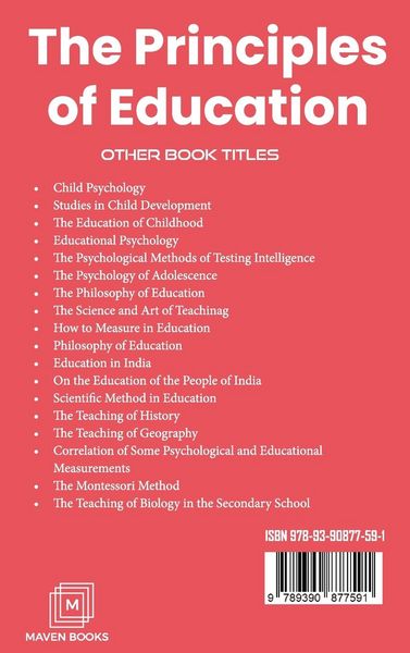 Produktbild: The Principles Of Education