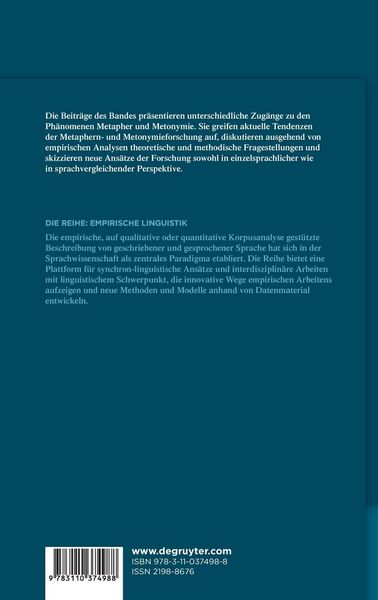 Produktbild: Metapher und Metonymie