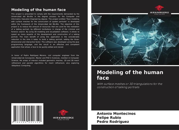 Produktbild: Modeling of the human face