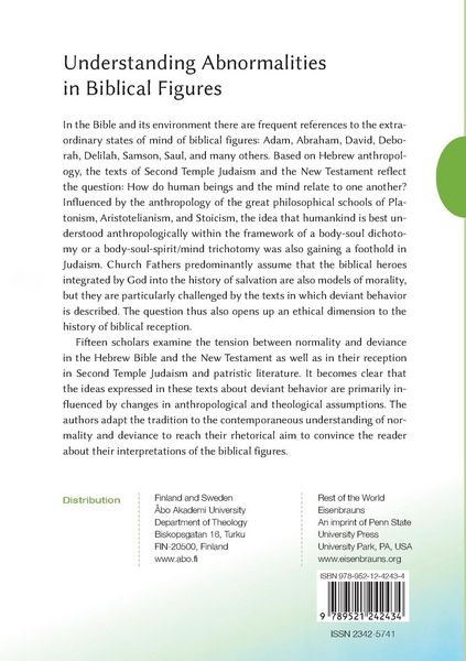Produktbild: Understanding Abnormalities in Biblical Figures
