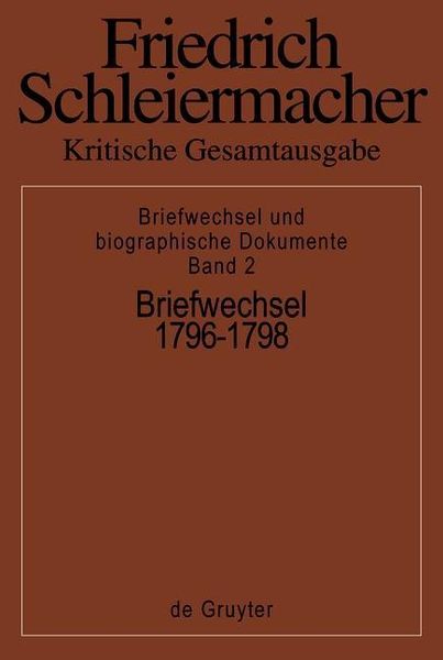 Produktbild: Briefwechsel 1796-1798
