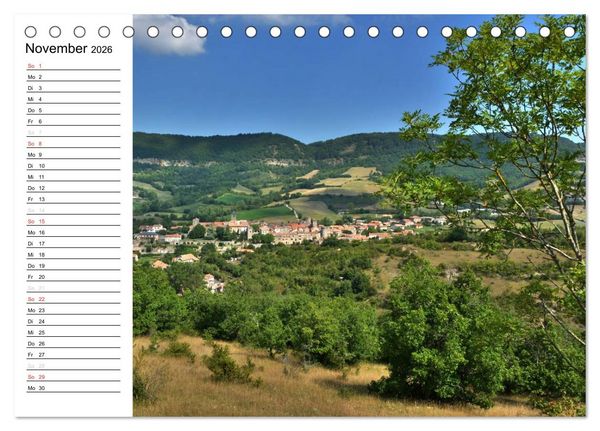 Produktbild: Languedoc-Roussillon - unter der Sonne des Midi (Tischkalender 2026 DIN A5 quer), CALVENDO Monatskalender