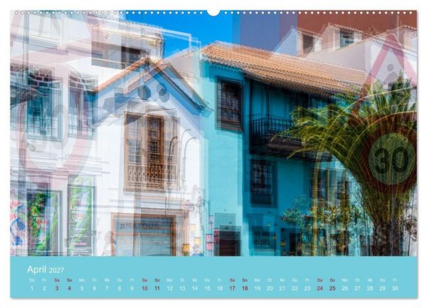 Produktbild: Architektur der Kanaren - Fotografie trifft Impressionismus (hochwertiger Premium Wandkalender 2027 DIN A2 quer), Kunstdruck in Hochglanz