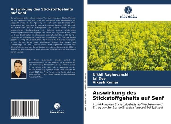 Produktbild: Auswirkung des Stickstoffgehalts auf Senf