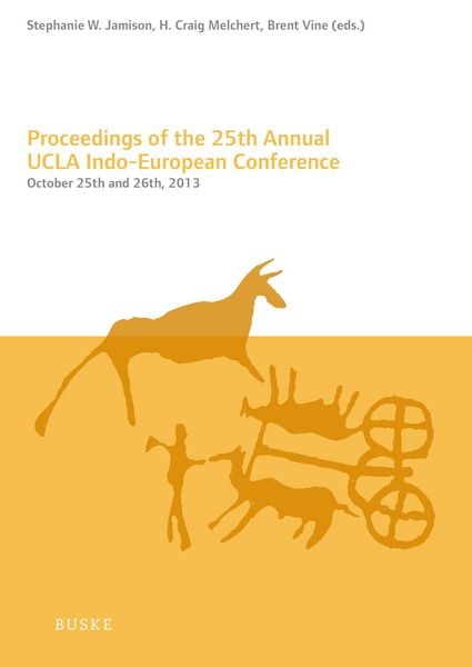 Produktbild: Proceedings of the 25th Annual UCLA Indo-European Conference