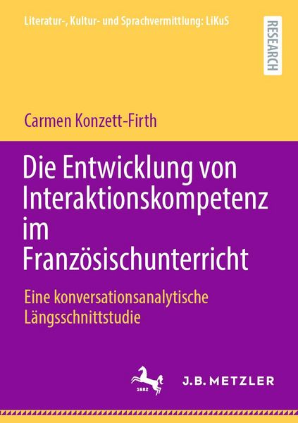 Produktbild: Die Entwicklung von Interaktionskompetenz im Franz&ouml;sischunterricht