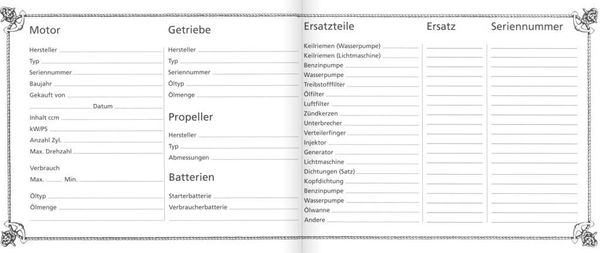 Produktbild: Logbuch Segeltuch