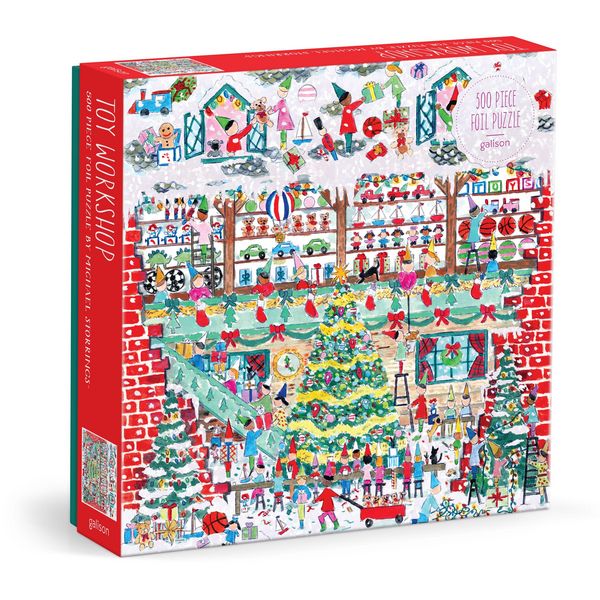 Produktbild: Michael Storrings Toy Workshop 500. Piece Foil Puzzle