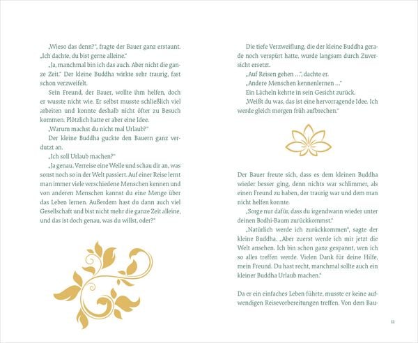 Produktbild: Der kleine Buddha auf dem Weg zum Gl&uuml;ck. Jubil&auml;umsausgabe
