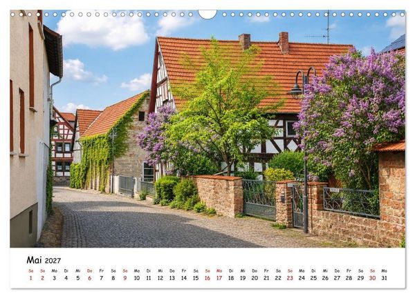 Produktbild: Gelnhausen Meerholz und Hailer (Wandkalender 2027 DIN A3 quer), CALVENDO Monatskalender