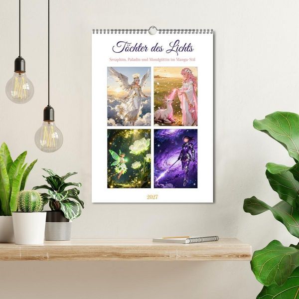 Produktbild: T&ouml;chter des Lichts (Wandkalender 2027 DIN A3 hoch), CALVENDO Monatskalender