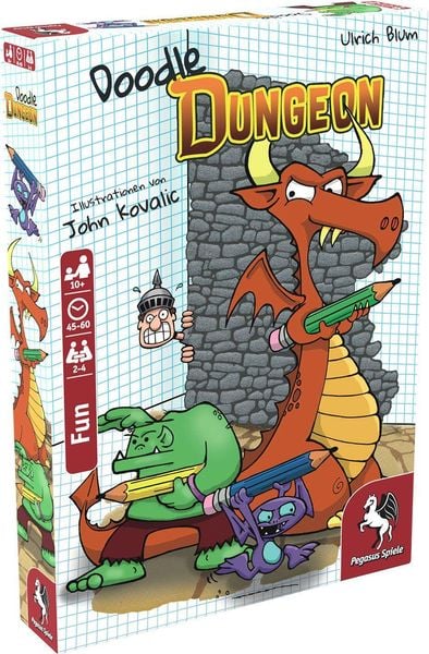 Produktbild: Pegasus 51846G - Doodle Dungeon, Party und Quizspiel,