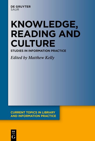 Produktbild: Knowledge, Reading and Culture