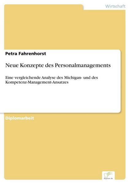 Produktbild: Neue Konzepte des Personalmanagements