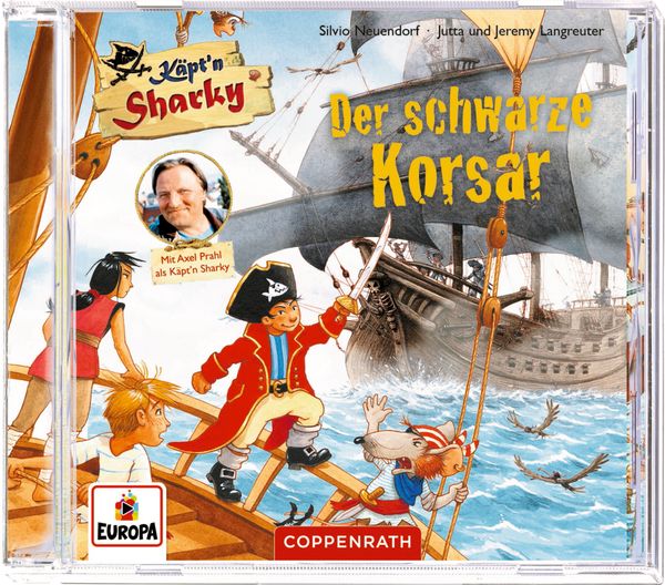 CD Hörsp.: Käpt'n Sharky – Der schwarze Korsar