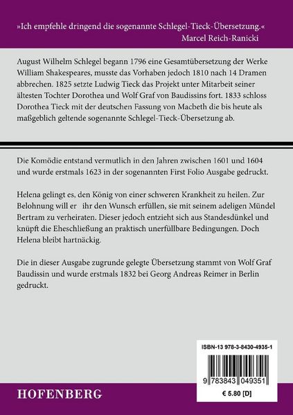 Produktbild: Ende gut, alles gut