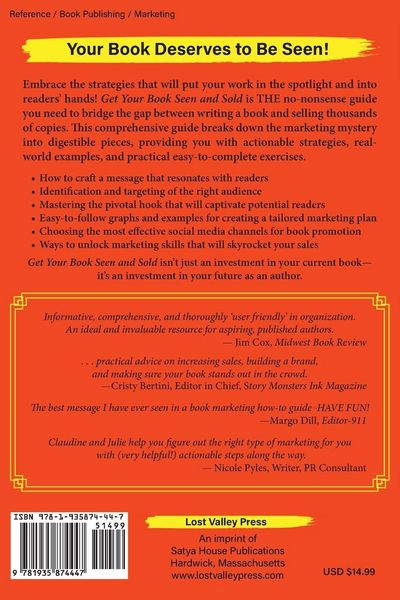 Produktbild: Get Your Book Seen and Sold