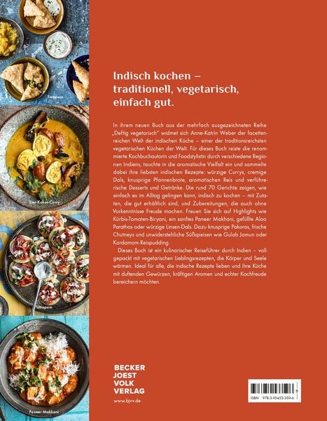 Produktbild: Deftig vegetarisch - Indien