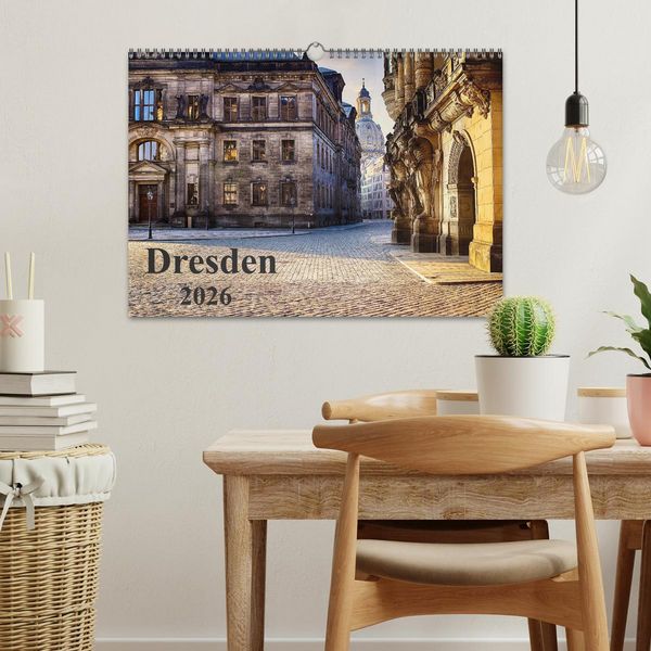 Produktbild: Dresden 2026 (Wandkalender 2026 DIN A3 quer), CALVENDO Monatskalender