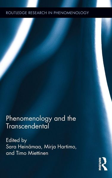 Produktbild: Phenomenology and the Transcendental