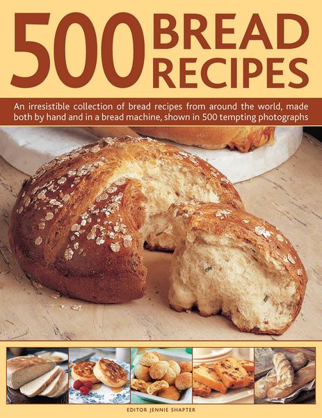 Produktbild: 500 Bread Recipes