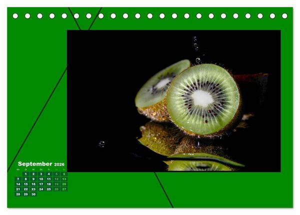 Produktbild: Heilende Farbe Gr&uuml;n (Tischkalender 2026 DIN A5 quer), CALVENDO Monatskalender