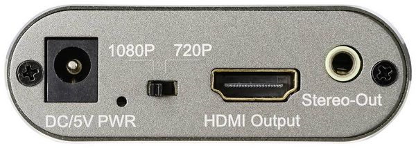 Produktbild: SpeaKa Professional TV, Monitor Konverter SP-SHC-200 [SCART - HDMI] 1920 x 1080 Pixel