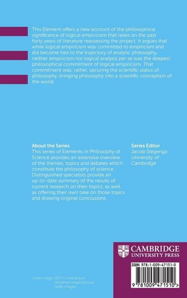 Produktbild: Logical Empiricism as Scientific Philosophy