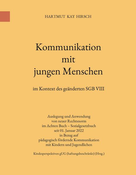 Produktbild: Kommunikation mit jungen Menschen