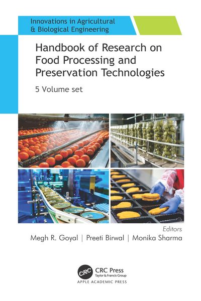 Produktbild: Handbook of Research on Food Processing and Preservation Technologies