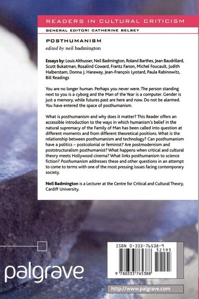 Produktbild: Posthumanism