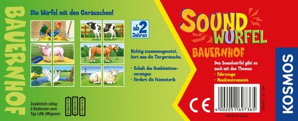 Produktbild: Soundw&uuml;rfel Bauernhof