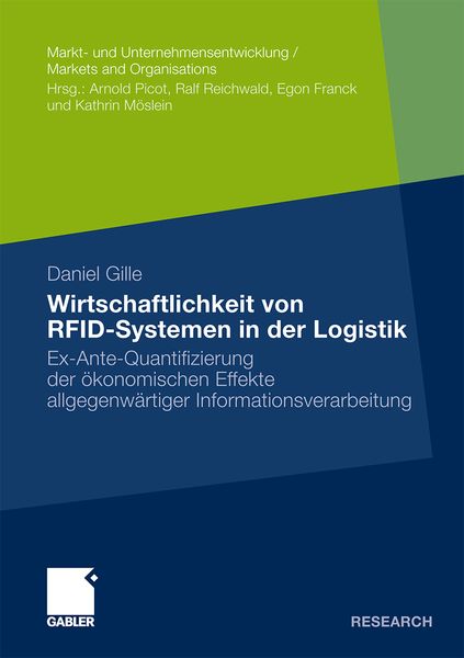 Wirtschaftlichkeit von RFID-Systemen in der Logistik, Taschenbuch von Daniel Gille, Betriebswirtschaftlicher Verlag Gabler, 9783834925589