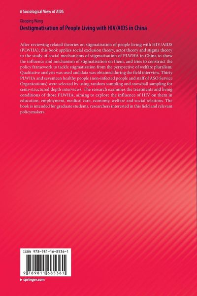 Produktbild: Destigmatisation of People Living with HIV/AIDS in China