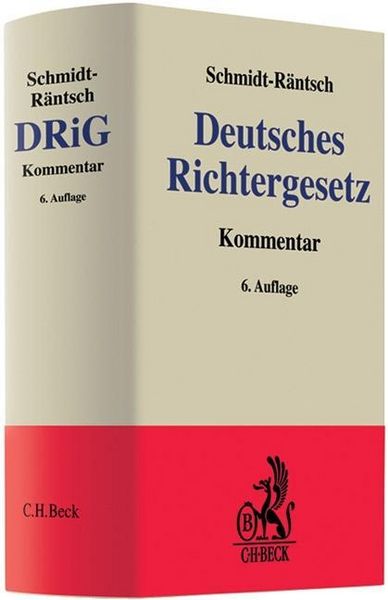 Produktbild: Schmidt-Raentsch, G: Richtergesetz