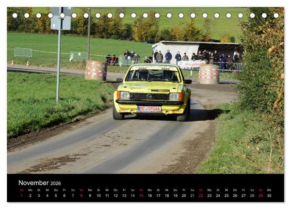 Produktbild: Rallye, K&ouml;ln - Ahrweiler (Tischkalender 2026 DIN A5 quer), CALVENDO Monatskalender