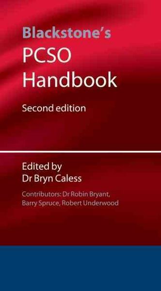 Produktbild: Blackstone's Pcso Handbook